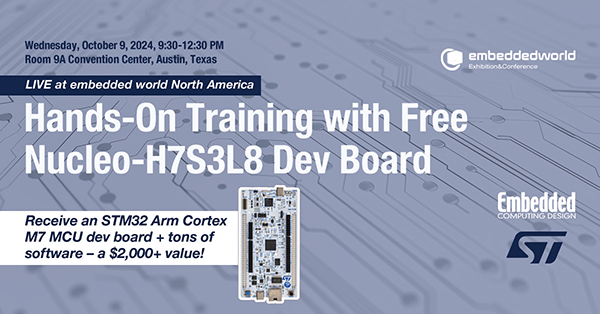 STM32H7R/S hands-on workshop at embedded world NA